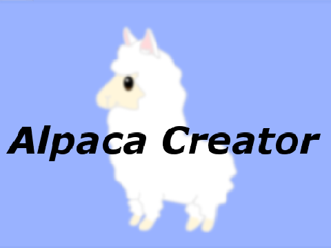 Alpaca Creator