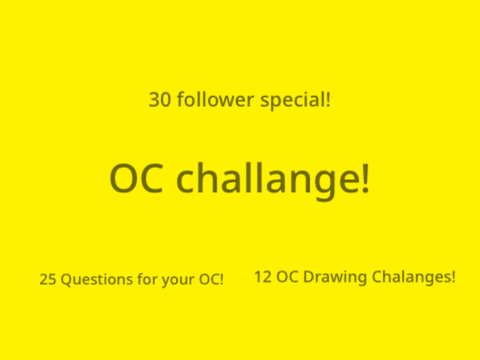 OC Contest, Questions and Art Challenge entry