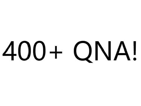 Q&A! 400 special