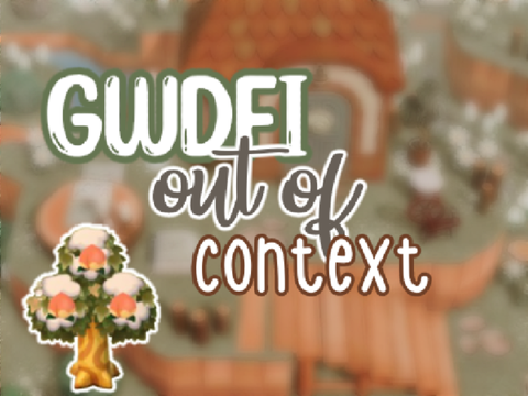 ↷ GWDFI out of context
