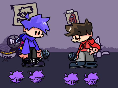 Friday Night Funkin' : Tea VS Toony  remix
