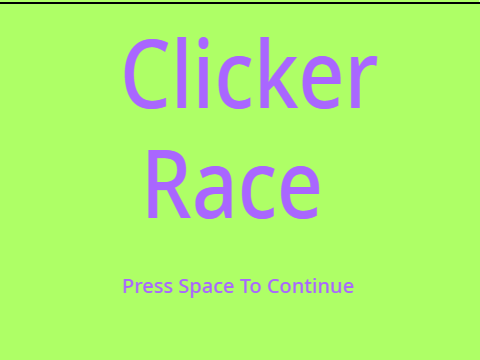 Clicker Race