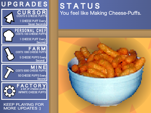 Cheese-Puff Clicker [REMASTERED]