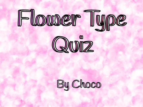 : ̗̀➛ Flower Type Quiz 
