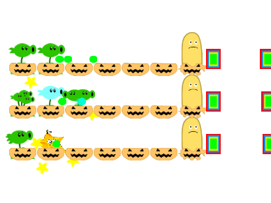 Defensive plants! Plants vs zombies v0.2