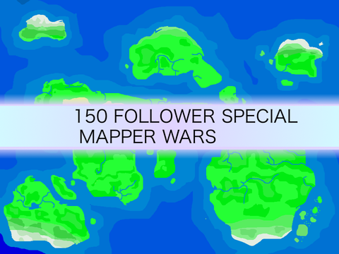 150 followers Mapper wars - open remix