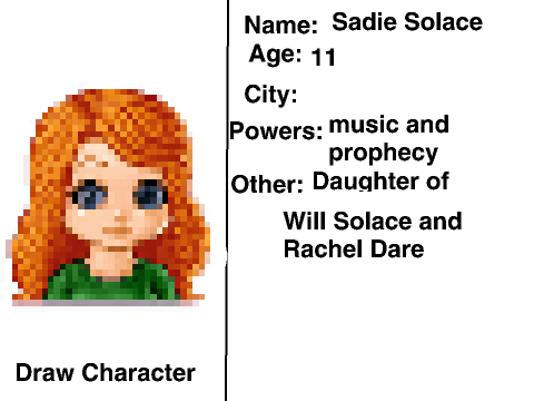 Wizard RPG Sadie Solace