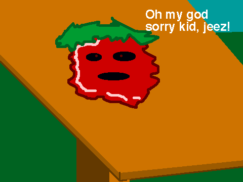 Evil strawberry