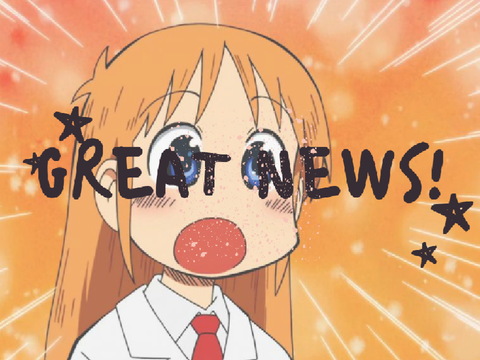Great News!
