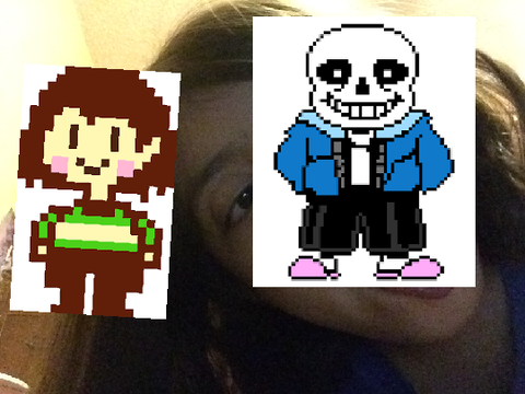 Yeet (sans v.s. Chara) but chara yeeted sans