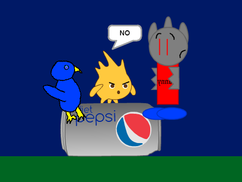 add yourself trying to get gobo off the soda remix