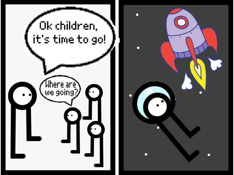 A trip to the moon