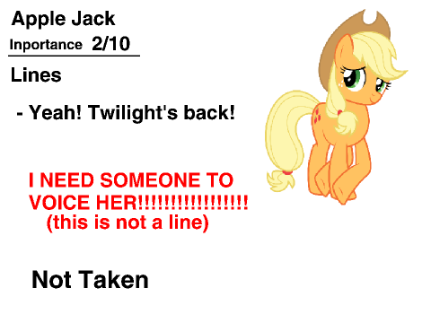My Little Pony Actor Try-outs OPEN remix
