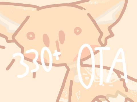 ✦˚₊ 330+ ota