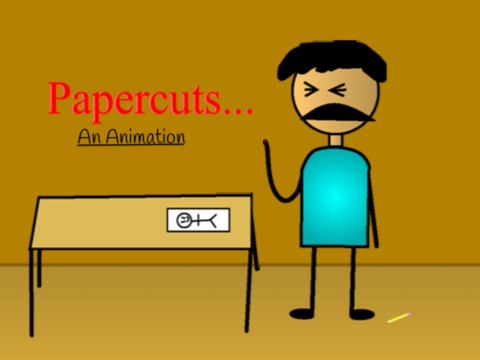 Papercuts… - An Animation