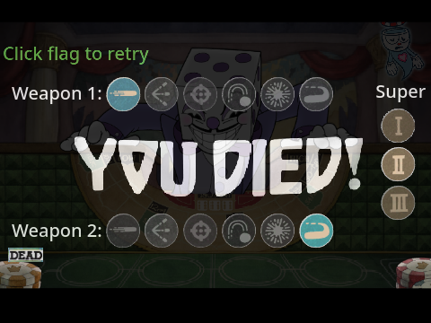 Cuphead King Dice Full Bossfight 