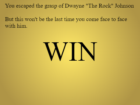 The Dwayne Johnson Escape Room