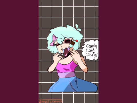 a new oc :) (sweet-tooth)