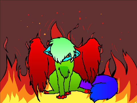 Winged Cat CC Entry#2 BY: 5ringss