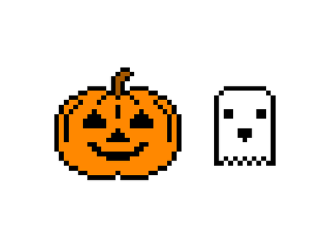 Halloween Pixel Art (for GAMER_CHIRON)