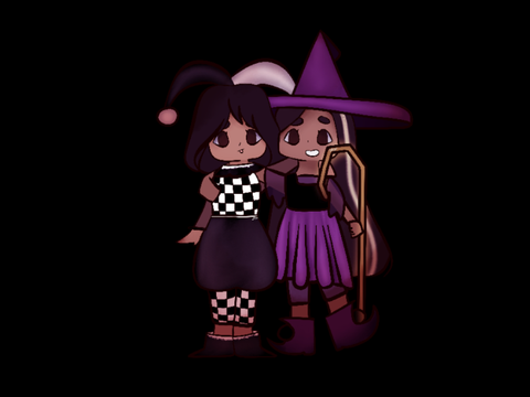 Halloween besties