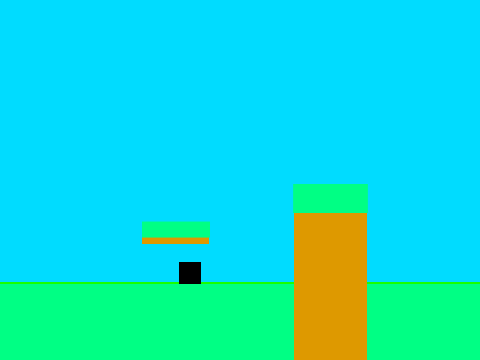 My first platformer