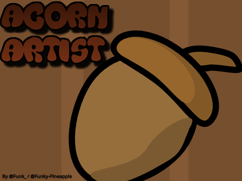 AcornArtist Logo // By @Funk_