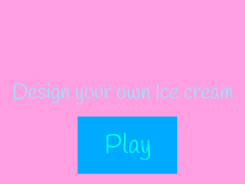 Make your own Ice Cream