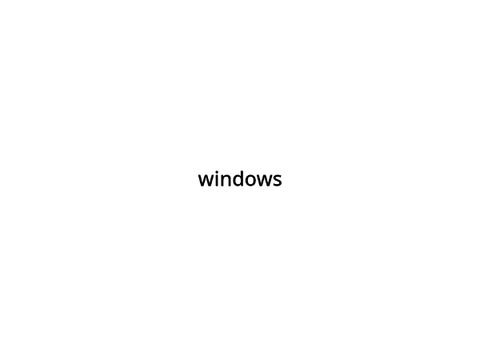 windows