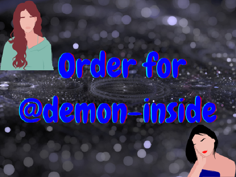 Order for @demon-inside