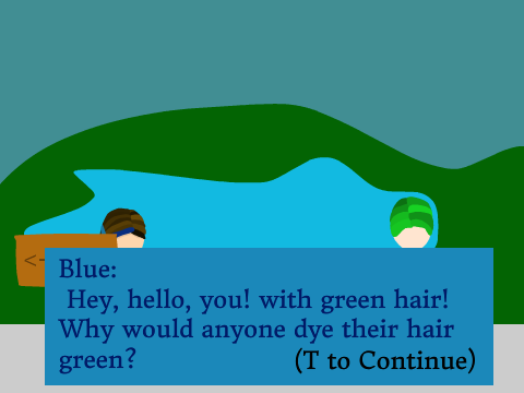 Blue-The (unfinished) Game