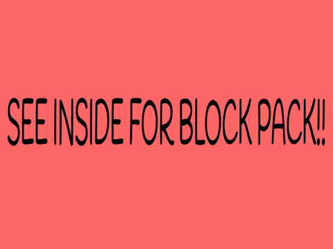 Block Pack!!