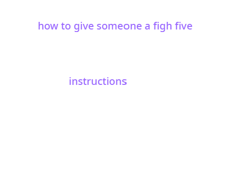 how to give someone a figh five