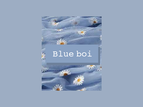 ☼Blue boi☼