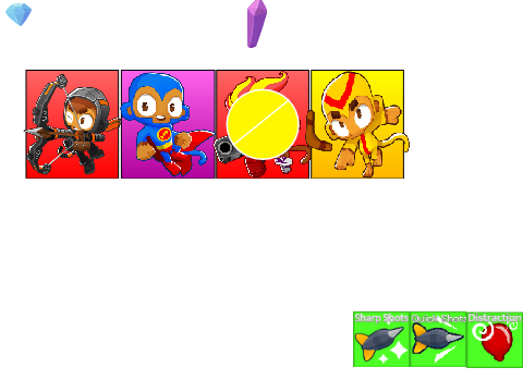 New Characters for bloons war