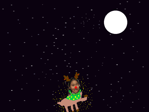 Anna- Reindeer flies away!