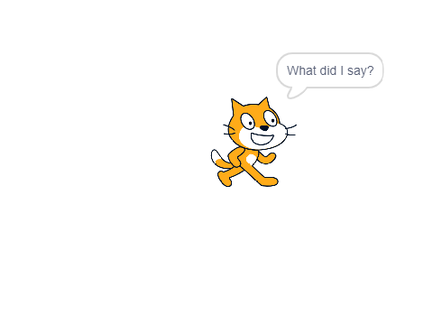 What did I say?