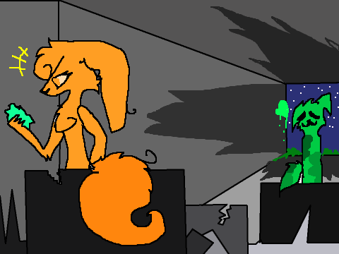 The creeper would do anything fer her m8.