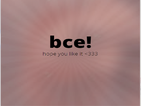 bce for -Emerald--- !