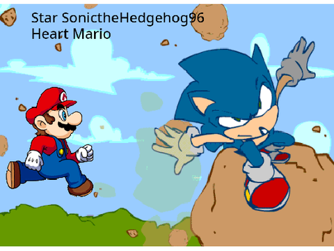 SonictheHedgehog96 and mario