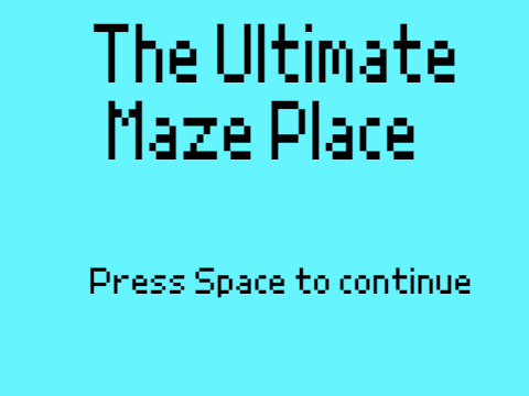 The Ultimate Maze Place    