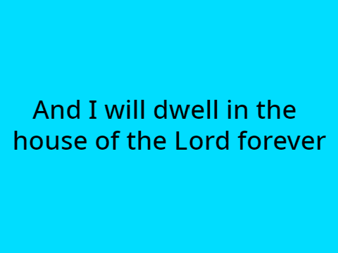 Psalm 23