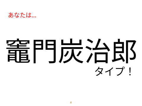 診断テスト　鬼滅の刃