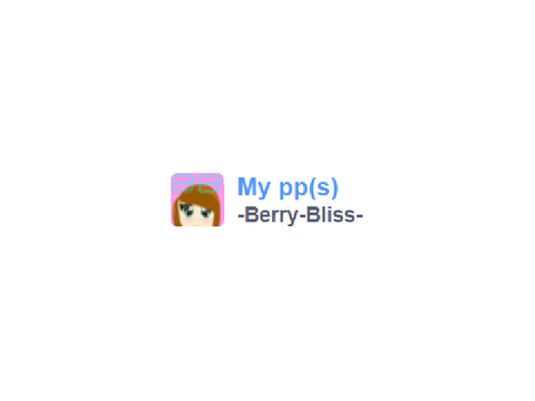 My pp(s)