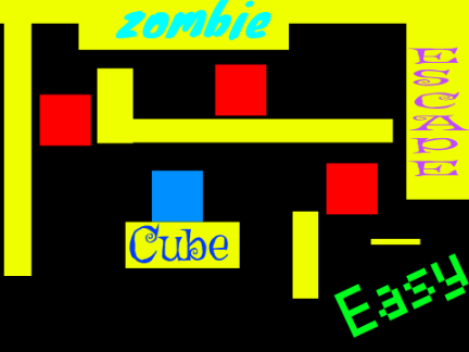 Zombie Cube Escape Easy
