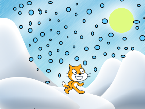 Patterns With Scratch Cat!