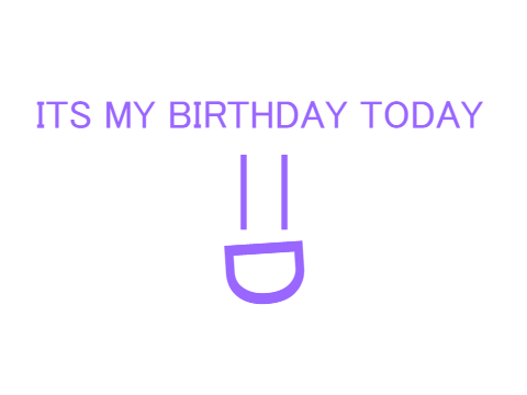Happy Birthday to me!