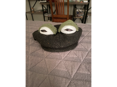 frog hat frog hat frog hat