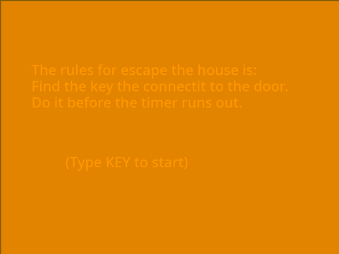 Escape the house (Part 2)