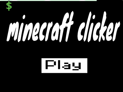 minecraft clicker (with shop) new